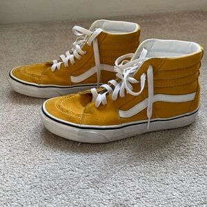 Vans Sk8-Hi Shoe Mustard Yellow